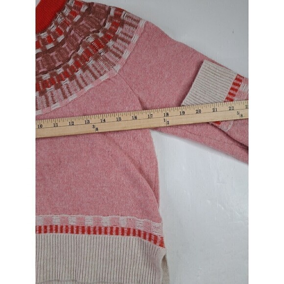 Madewell Womens $98 Fair Isle Mayer Pullover Sweater Size S Small - Picture 4 of 7